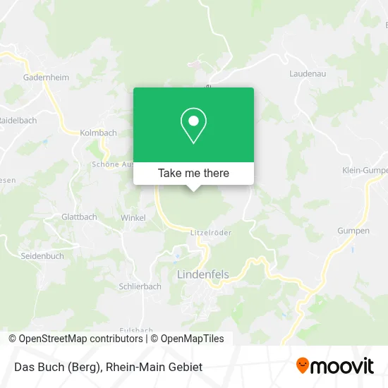 Das Buch (Berg) map