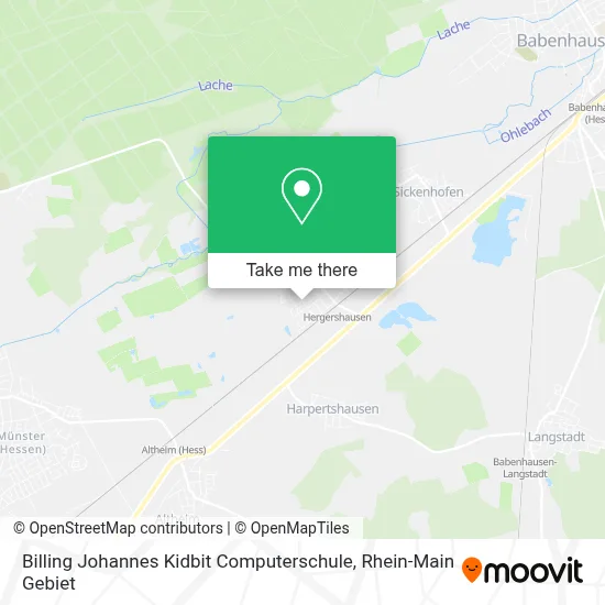 Billing Johannes Kidbit Computerschule map