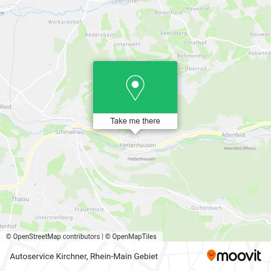 Autoservice Kirchner map