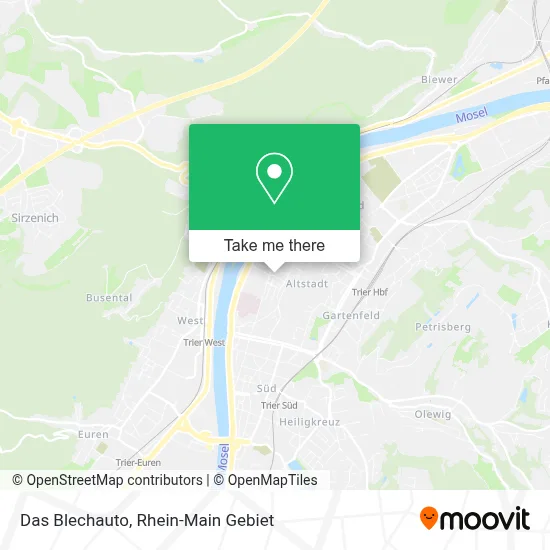 Das Blechauto map