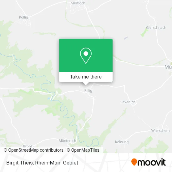 Birgit Theis map
