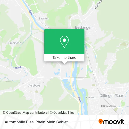 Automobile Bies map