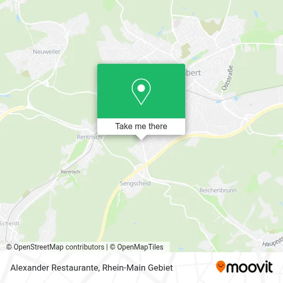 Alexander Restaurante map