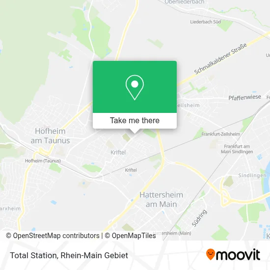 Total Station map