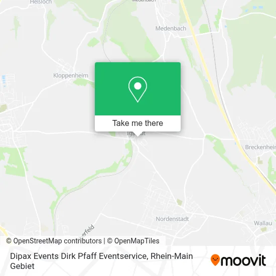 Dipax Events Dirk Pfaff Eventservice map