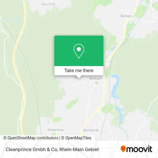 Cleanprince Gmbh & Co map