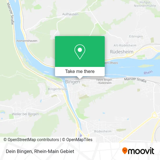 Dein Bingen map