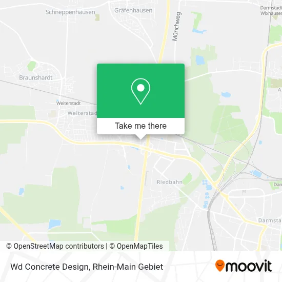 Wd Concrete Design map