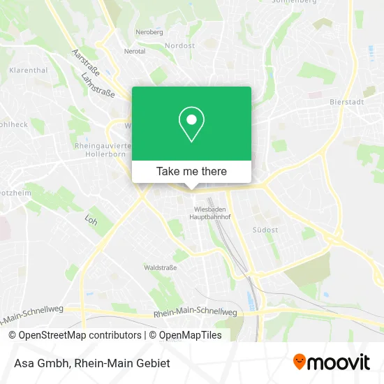 Asa Gmbh map