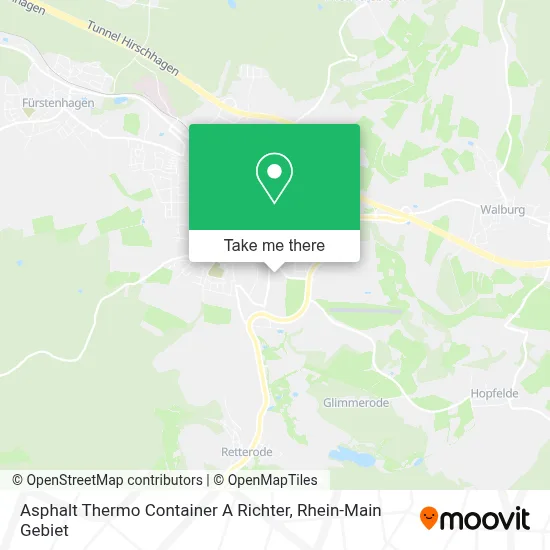 Asphalt Thermo Container A Richter map