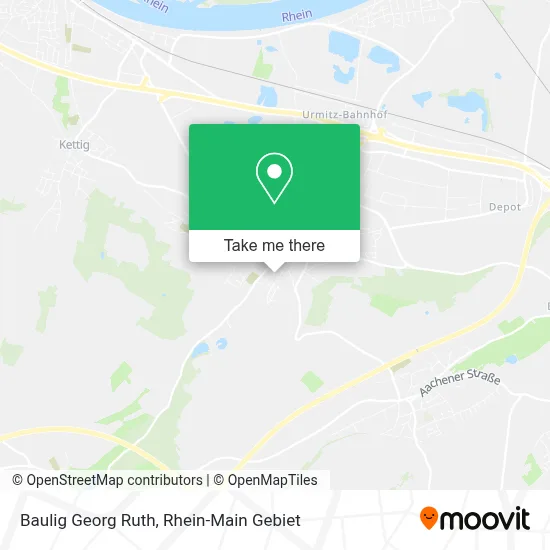 Baulig Georg Ruth map