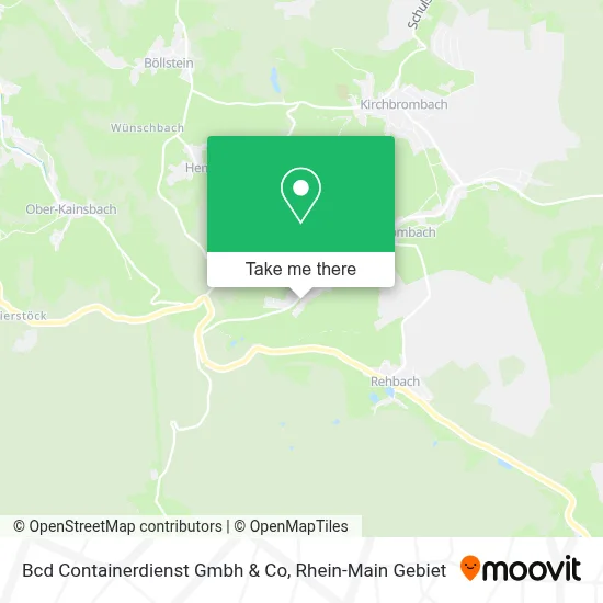 Bcd Containerdienst Gmbh & Co map