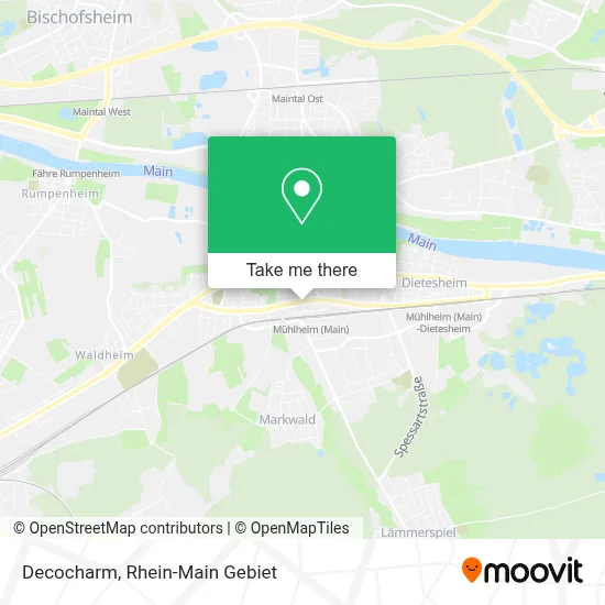 Decocharm map