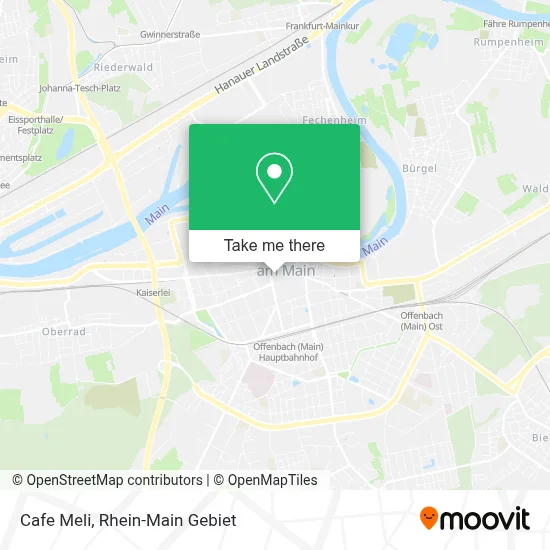 Cafe Meli map