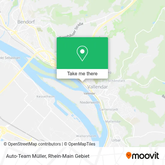 Auto-Team Müller map