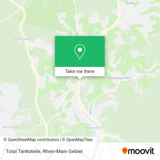 Total Tankstelle map