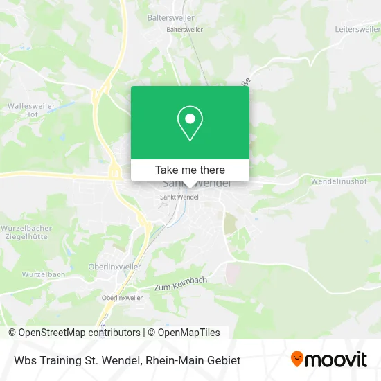 Wbs Training St. Wendel map
