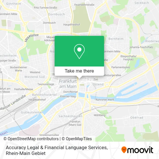 Accuracy Legal & Financial Language Services map