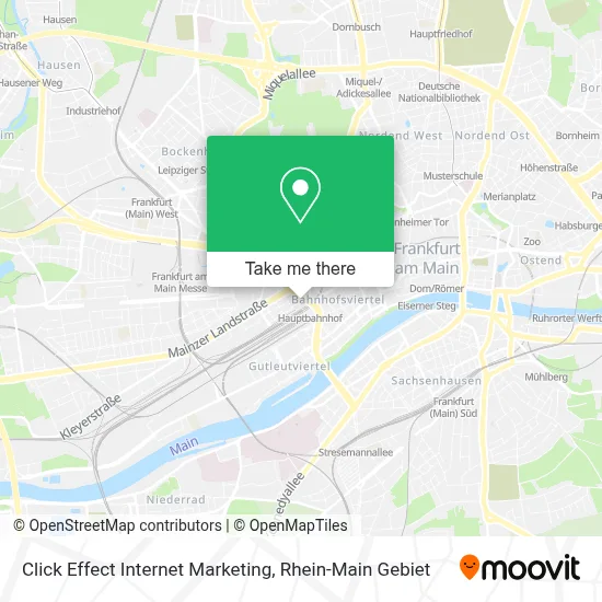 Click Effect Internet Marketing map