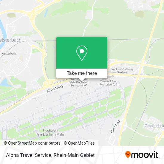 Alpha Travel Service map