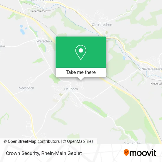 Crown Security map