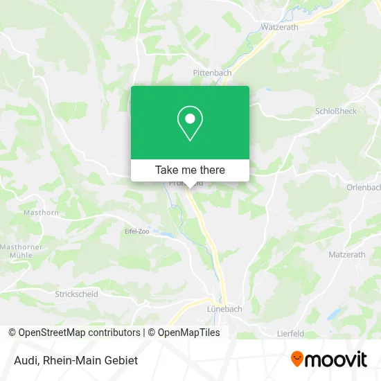 Audi map