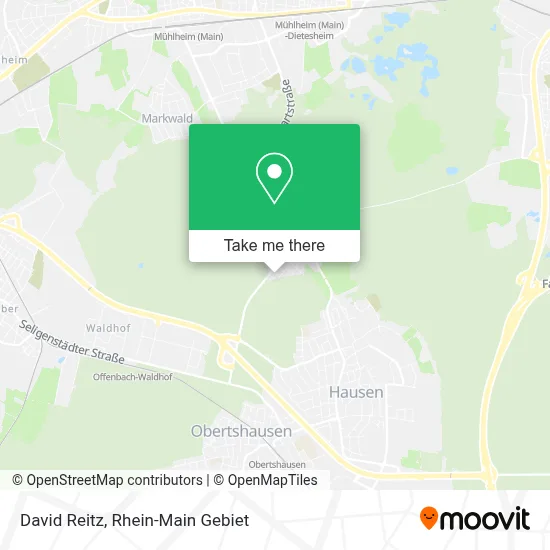 David Reitz map
