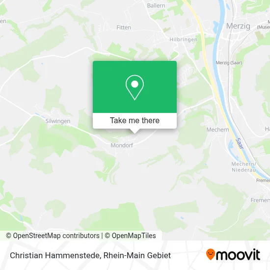 Christian Hammenstede map