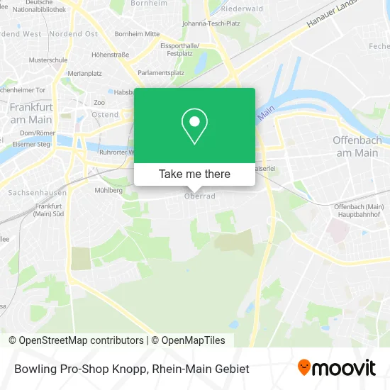 Bowling Pro-Shop Knopp map