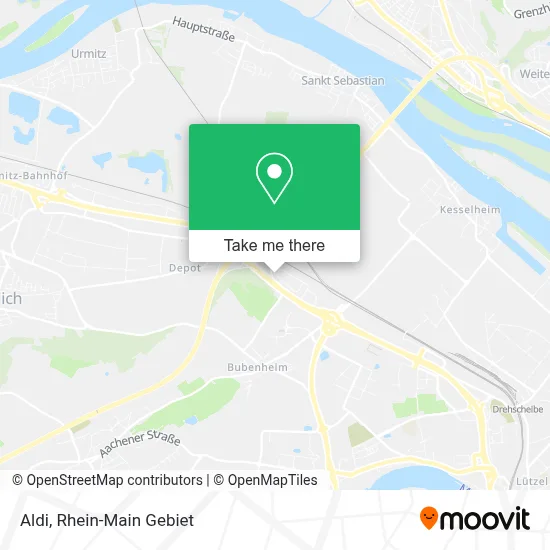 Aldi map