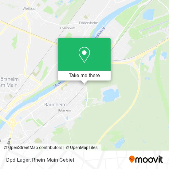 Dpd-Lager map