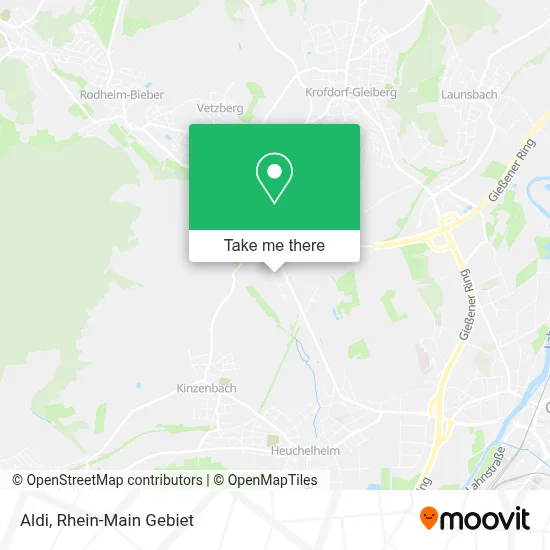 Aldi map