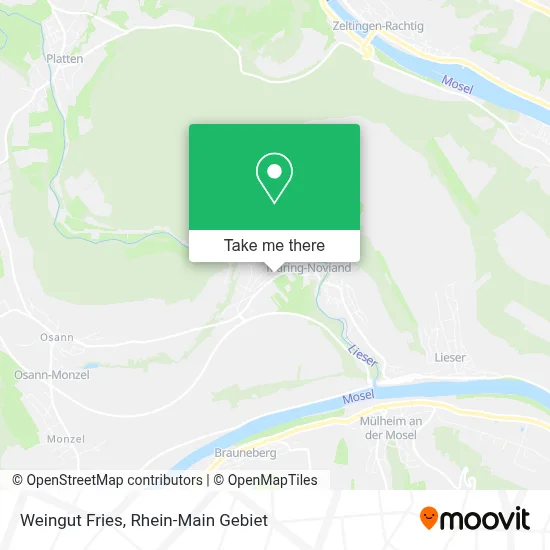 Weingut Fries map