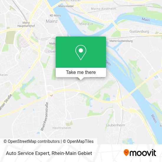 Auto Service Expert map