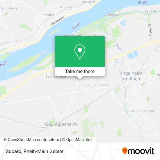 Subaru map