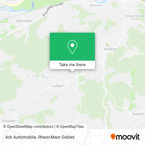 Arb Automobile map