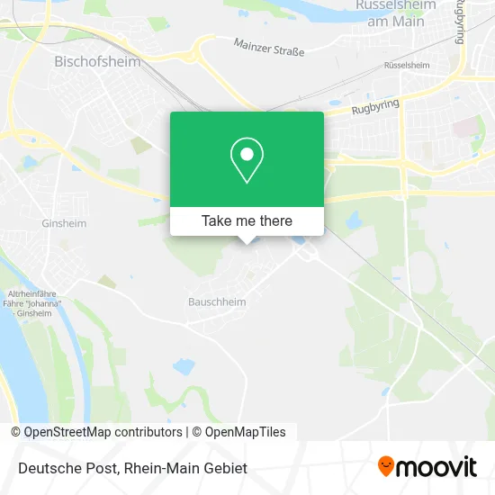 Deutsche Post map