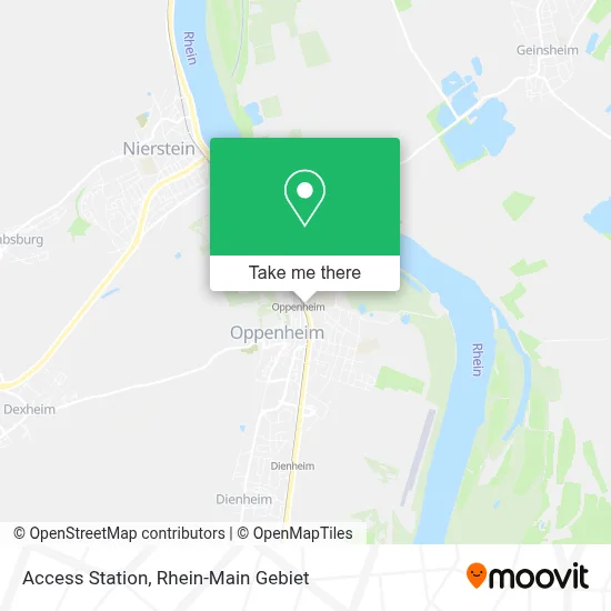Access Station map