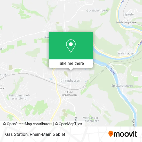 Tankstelle map
