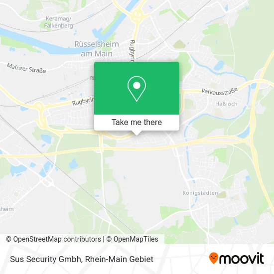Sus Security Gmbh map