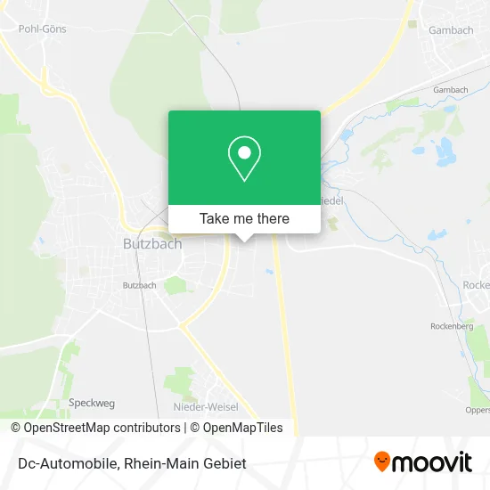 Dc-Automobile map