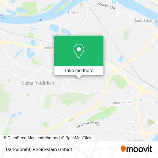 Dancepoint map