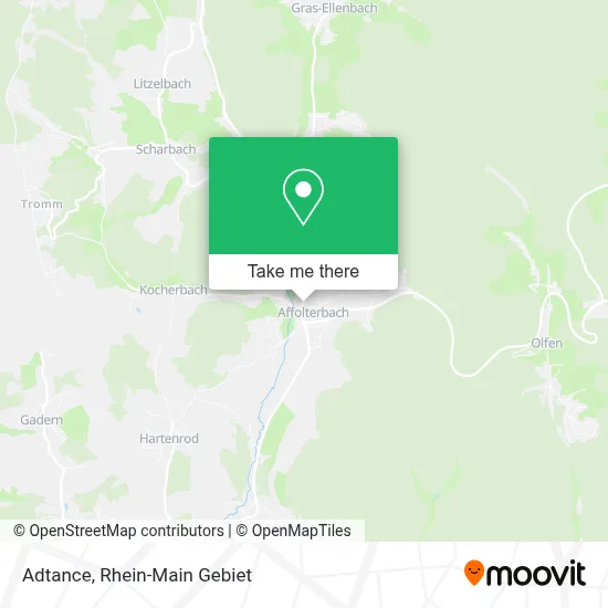Adtance map