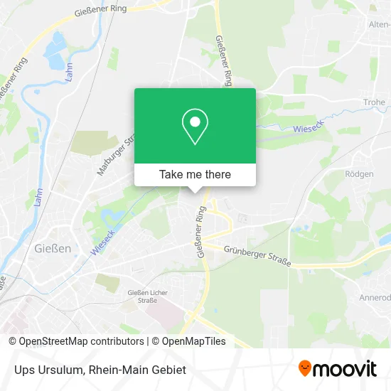 Ups Ursulum map