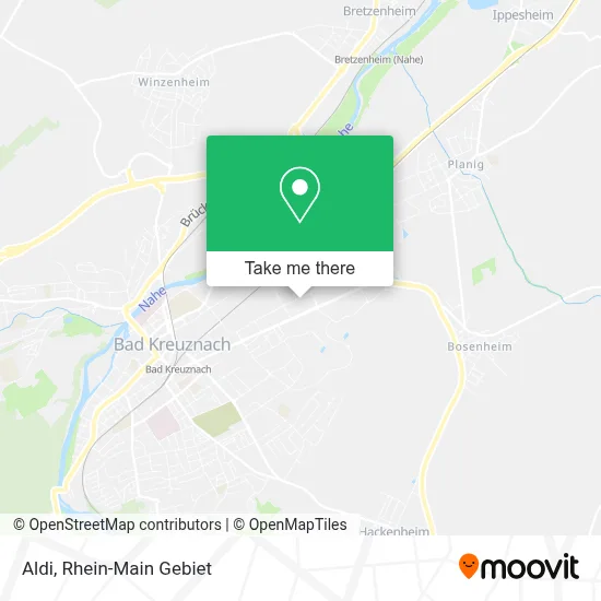 Aldi map