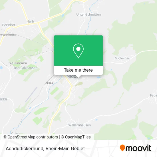 Achdudickerhund map
