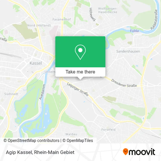 Agip Kassel map