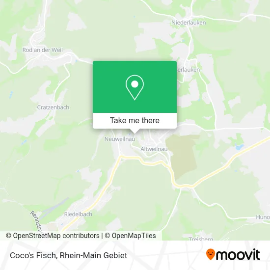 Coco's Fisch map