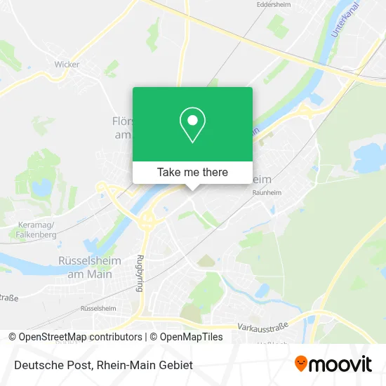 Deutsche Post map