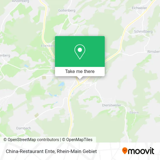 China-Restaurant Ente map